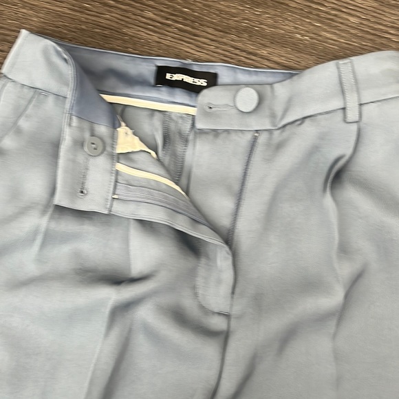 Express Pants - Express satin wide leg dressy pants